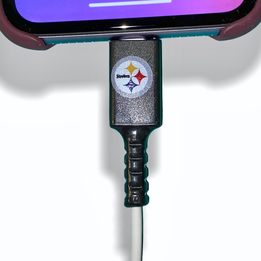 Phone charger protector New Pittsburgh Steelers